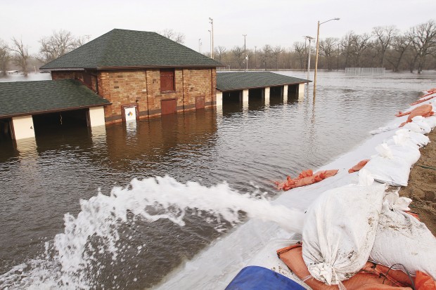 Credit Island Flooding
